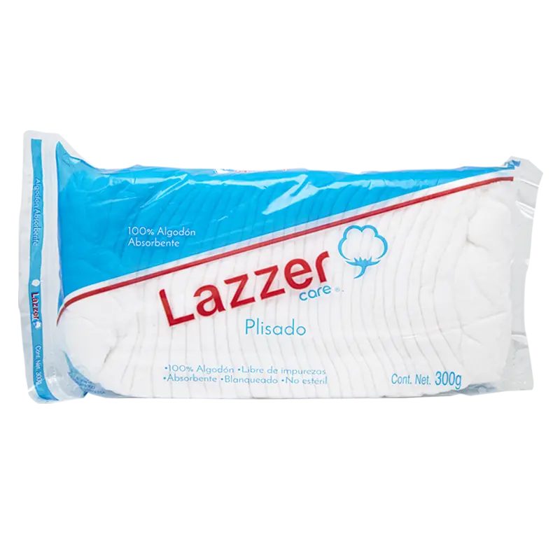 Algodón plisado 300g
