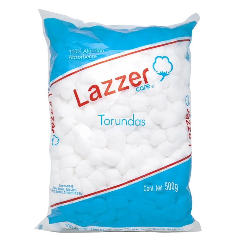 Algodón torundas 500g